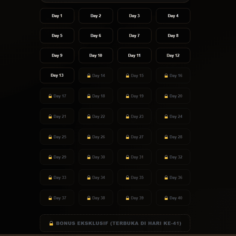 Tampilan Dashboard Audio Player
